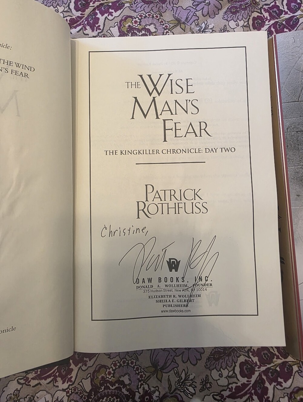 Patrick Rothfuss Lot - Picture 9 of 11